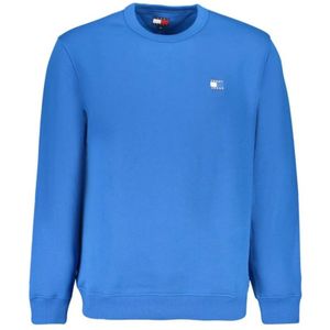 Tommy Hilfiger, Heren, Truien, Blauw, Maat: 2XL Katoen,