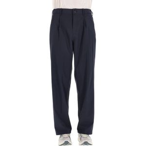 Herno, Heren, Broeken, Blauw, Maat: M Polyamide,