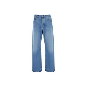 Jacquemus Blauwe Denim Rechte jeans , Blue , Heren , Maat: W33