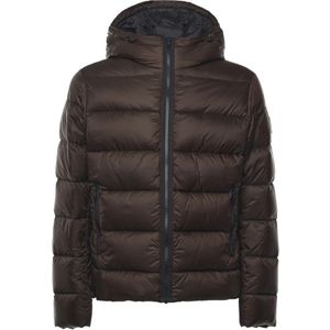 Fay, Heren, Jassen, Bruin, Maat: L Nylon,