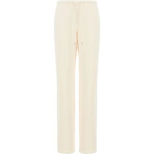 Calvin Klein, Dames, Broeken, Wit, Maat: M Satijn,