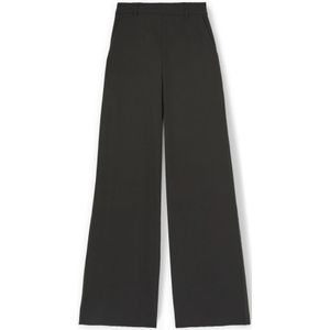 Motivi, Dames, Broeken, Zwart, Maat: 2XS Satijn,