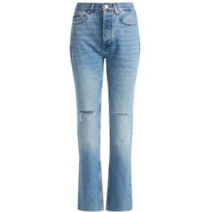 Anine Bing, Dames, Jeans, Blauw, Maat: W25 Katoen,