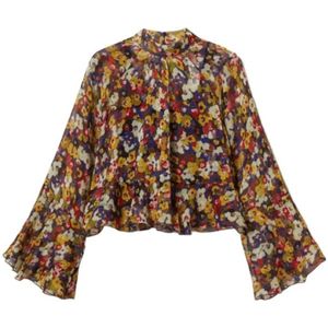 Twinset, Dames, Blouses & Shirts, Veelkleurig, Maat: S