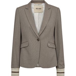 MOS Mosh, Dames, Jassen, Grijs, Maat: M Katoen,