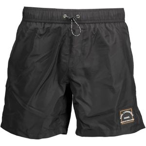 Karl Lagerfeld, Heren, Badkleding, Zwart, Maat: S