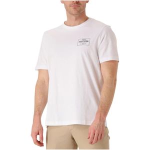 Tommy Hilfiger, Heren, Tops, Wit, Maat: S Katoen,