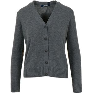 Max Mara, Dames, Truien, Grijs, Maat: S Wol,