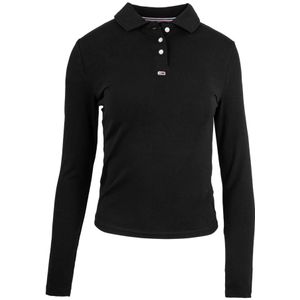 Tommy Hilfiger, Dames, Tops, Zwart, Maat: S