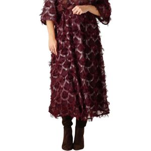 Y.a.s, Dames, Rokken, Rood, Maat: M Poliester,