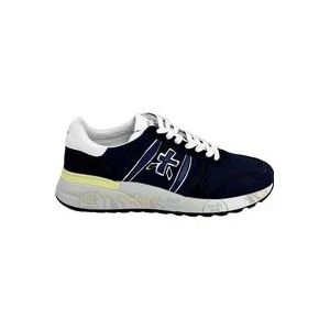 Premiata Intense Blauwe Lander Sneaker , Blue , Heren , Maat: 41 EU