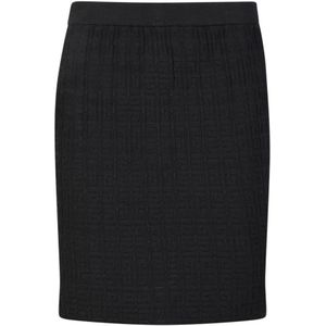 Givenchy, Dames, Rokken, Zwart, Maat: S Viscose,