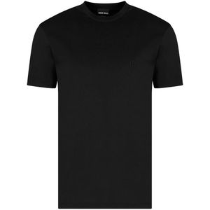Giorgio Armani, Heren, Tops, Zwart, Maat: M