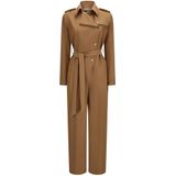 Nicowa - Aniroma - Jumpsuit - Bruin - Elegant Trenchlook