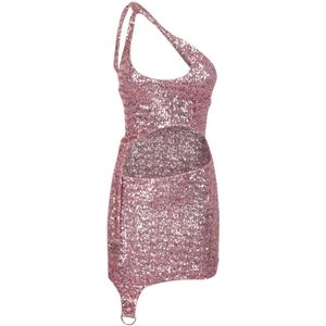 Ambush, Dames, Jurken, Roze, Maat: M Polyamide,