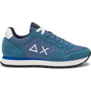 Sun68, Heren, Schoenen, Blauw, Maat: 40 EU Leer,