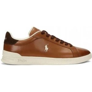 Polo Ralph Lauren Sneakers laag  ecru / karamel / zwart