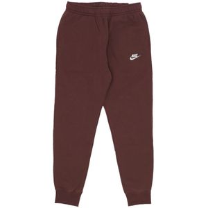 Nike - Club Fleece - Joggingbroek - Zwart - Geborstelde Fleece Stof