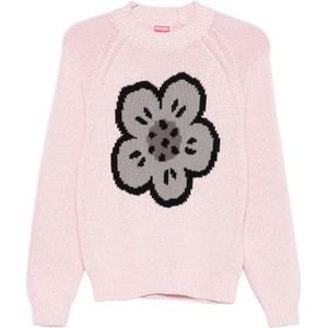 Kenzo, Dames, Truien, Roze, Maat: XS