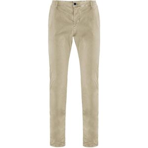 BomBoogie, Heren, Broeken, Beige, Maat: W40 Katoen,