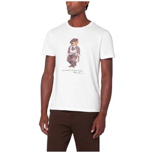 Polo Ralph Lauren, Heren, Tops, Wit, Maat: XL Katoen,