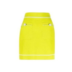Pinko Skirts , Yellow , Dames , Maat: XS