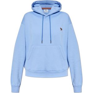 PS By Paul Smith, Dames, Sweatshirts & Hoodies, Blauw, Maat: S Katoen,