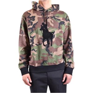Polo Ralph Lauren, Heren, Sweatshirts & Hoodies, Groen, Maat: S Katoen,