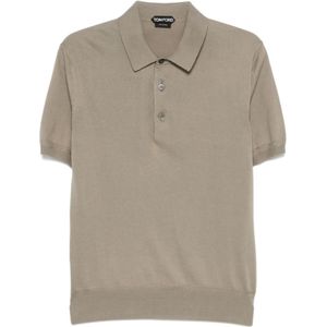 Tom Ford, Heren, Tops, Groen, Maat: XL Katoen,