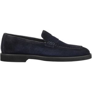 Doucal's, Heren, Schoenen, Blauw, Maat: 40 EU Suède,