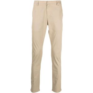Dondup, Heren, Broeken, Beige, Maat: W32 Katoen,