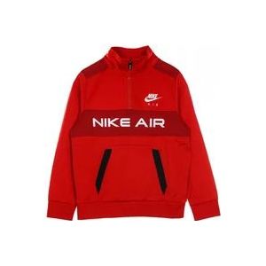 Nike University Red Air Tracksuit - Streetwear Collectie , Red , Heren , Maat: XL