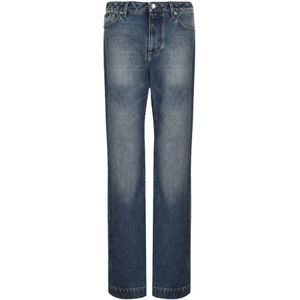 Dolce & Gabbana, Dames, Jeans, Blauw, Maat: XS Katoen,