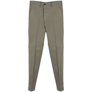 Incotex, Heren, Broeken, Bruin, Maat: L Katoen,