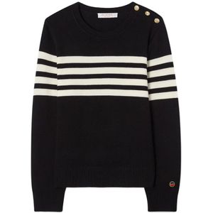 Busnel, Dames, Truien, Zwart, Maat: XS Wol,