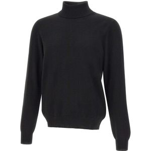 Gran Sasso, Heren, Truien, Zwart, Maat: XL Wol,