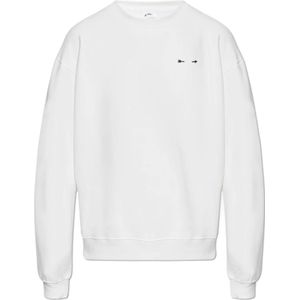 The Upside, Dames, Sweatshirts & Hoodies, Wit, Maat: XS Katoen,