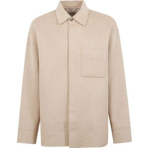 JW Anderson, Heren, Jassen, Beige, Maat: L