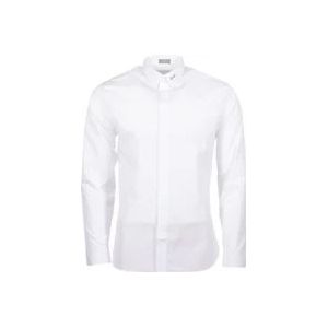 Dior Klassieke Witte Blouse , White , Heren , Maat: XL