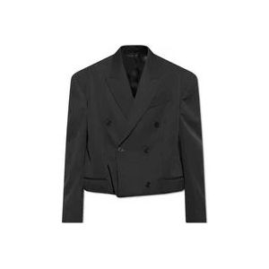 Balenciaga Versierde blazer , Black , Heren , Maat: M