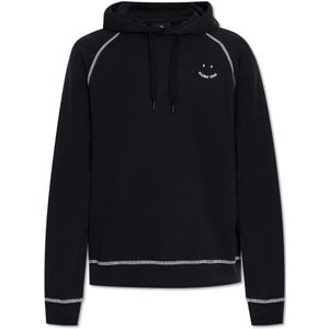 PS By Paul Smith, Heren, Sweatshirts & Hoodies, Zwart, Maat: L Katoen,
