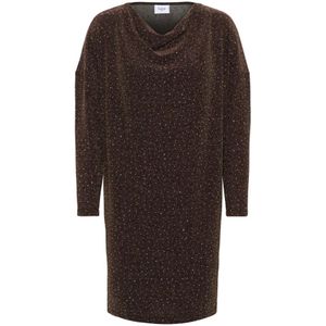 Saint Tropez, Dames, Jurken, Bruin, Maat: M