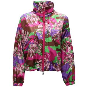 Moncler, Dames, Jassen, Veelkleurig, Maat: XS