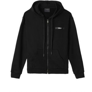 Gaëlle Paris, Heren, Sweatshirts & Hoodies, Zwart, Maat: M Katoen,