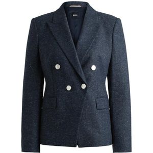 Hugo, Dames, Jassen, Blauw, Maat: XL Wol,