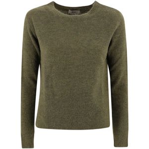 Herno, Dames, Truien, Groen, Maat: S Wol,