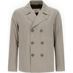 Herno - Rain Collection - Peacoat - Mastic - 100% Katoen - Waterafstotend