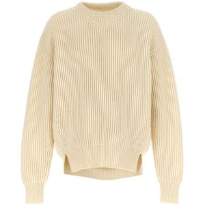 Jil Sander, Heren, Truien, Wit, Maat: S Wol,