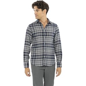 Officine Générale, Heren, Overhemden, Veelkleurig, Maat: L Katoen,