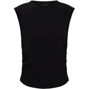 AllSaints, Dames, Tops, Zwart, Maat: XS Katoen,